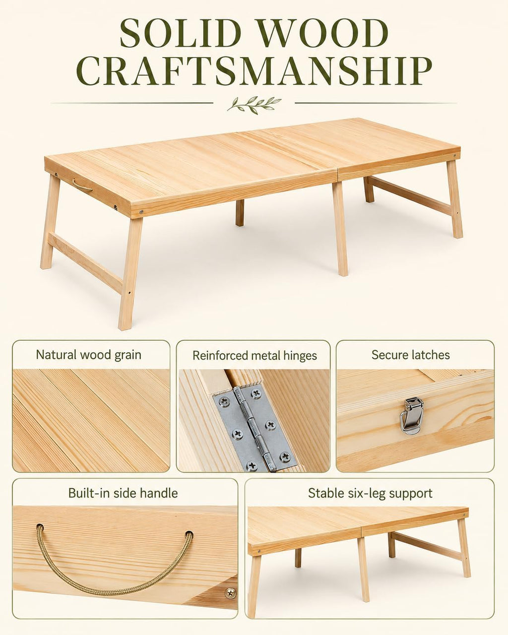 Foldable Wooden Portable Outdoor Picnic Table